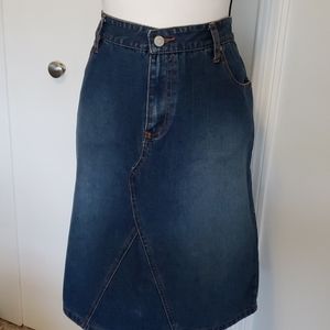 Denim skirt sz 13 juniors
